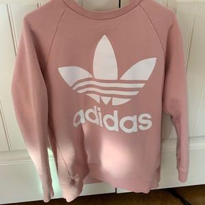 Women’s pink adidas sweatshirt